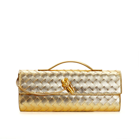 Sac bandoulière tissé mode pochette