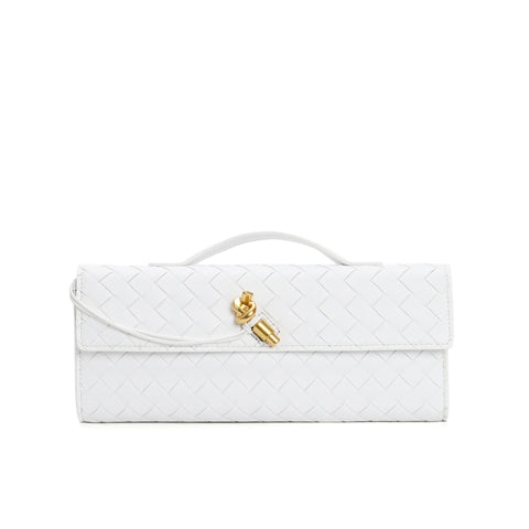 Sac bandoulière tissé mode pochette