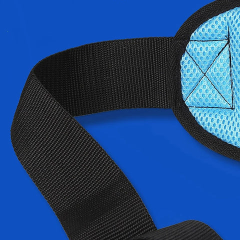 elders Wheelchair Seats Belt Adjustable Safety Harness Fixing Breathable Brace for the Elderly Patients Restraints Straps Brace Support - Fashionner