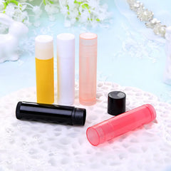 10pcs Lipstick Tube 5g Wholesale Mouth Wax Tube Lip Balm Tube Cosmetic Packaging Sub - Bottling Tube DIY Lipstick Production - Fashionner