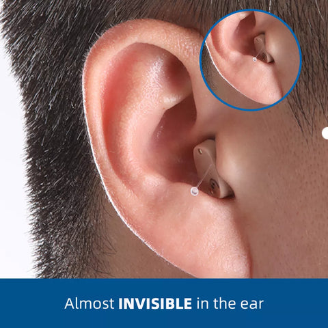elders 2023 Best Hearing Aids C420 Rechargeable Invisible For Deafness  Elderly Adjustable Micro Wireless Hearing Aid Sound Amplifier - Fashionner