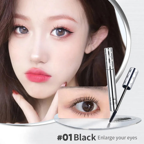Waterproof Curling Lash Mascara Makeup Lasting Extension Eyelashes Lengthening Anti-sweat Black Brown Mascara Eyelash Cosmetics - Fashionner