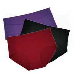 Soft Bamboo Female Panties,Mid-waist Women's Panties,Large Sizes Women Innerwear,Oversized Women's Briefs,Woman Underwear Panti - Fashionner