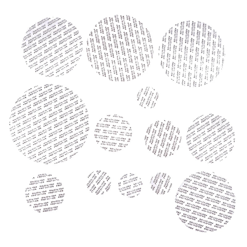 200Pcs Self-adhesive Foam Pressure Sensitive Seal Cap Lining Tamper Resistant Seals Liner For Cosmetic Jar Bottle Pot 20mm-82mm - Fashionner