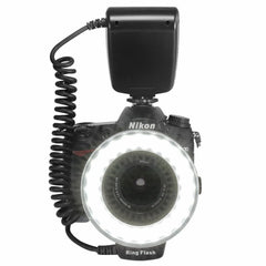 Macro Ring Speedlight Flash Deals Camera Flash Light Photography LED Speedlite Video Lighting Camara Flashes Accessories Photo - Fashionner