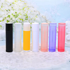 10pcs Lipstick Tube 5g Wholesale Mouth Wax Tube Lip Balm Tube Cosmetic Packaging Sub - Bottling Tube DIY Lipstick Production - Fashionner