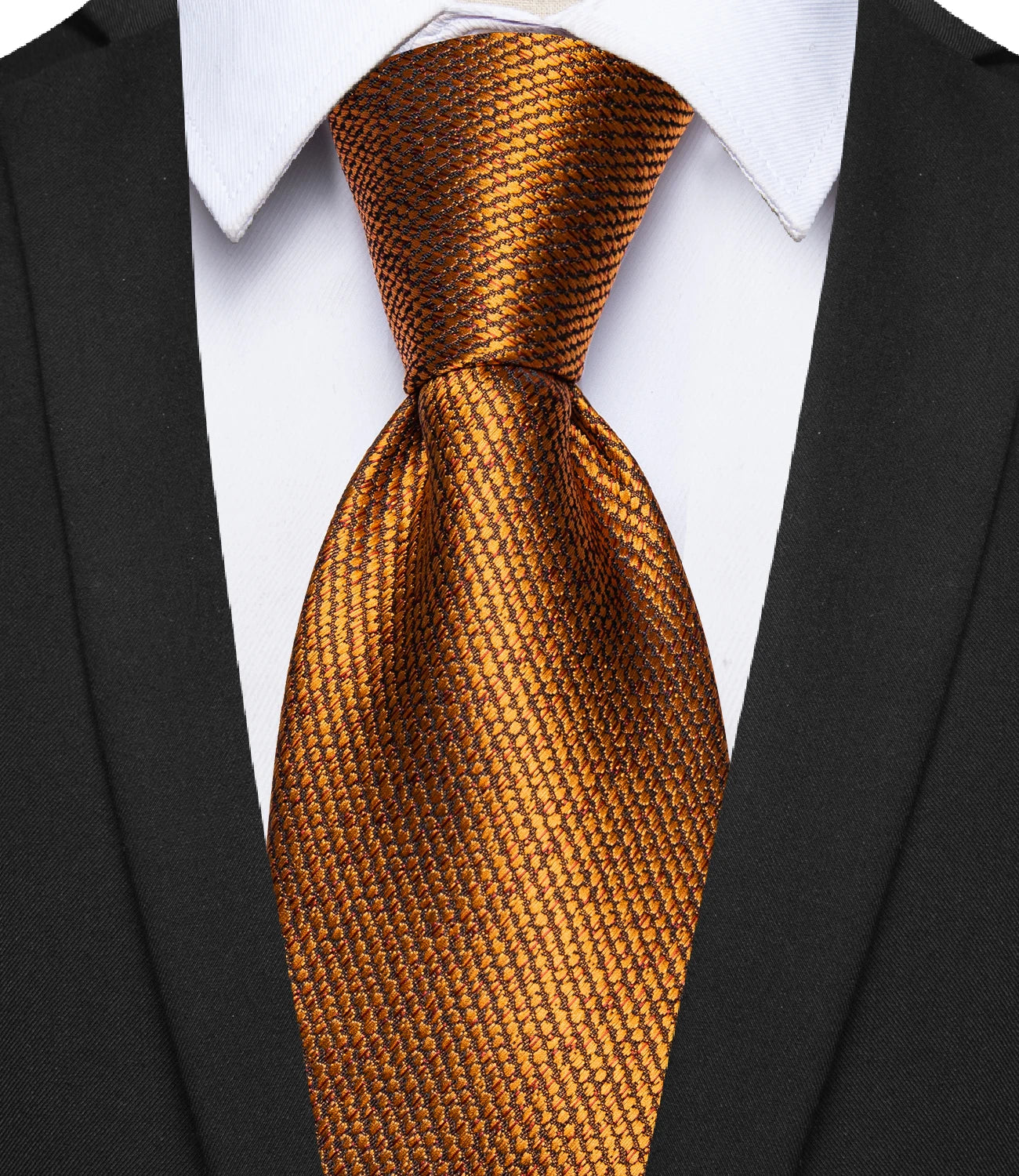 pre-wedding Yourties Luxury Gold Solid Men Necktie Pre-tied Bowtie Set Paisley Striped Tie for Man Accessories Wedding Groom Suit Decor Gift - Fashionner