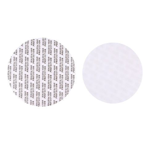 200Pcs Self-adhesive Foam Pressure Sensitive Seal Cap Lining Tamper Resistant Seals Liner For Cosmetic Jar Bottle Pot 20mm-82mm - Fashionner