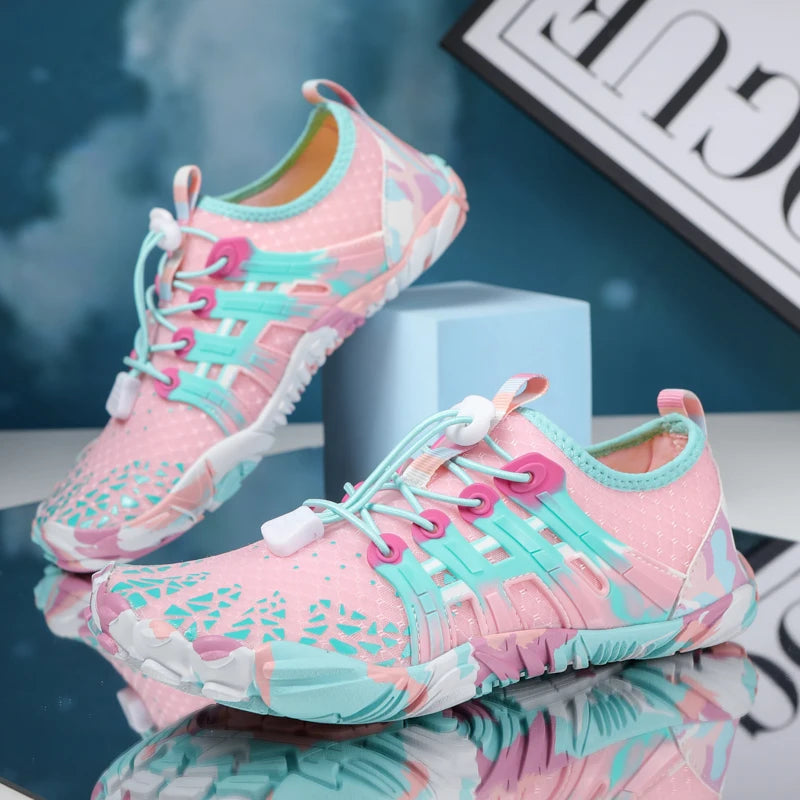 Sneakers Water Shoes Men Women Sneakers Barefoot Outdoor Beach Sandals Upstream Aqua Shoes Quick Dry River Sea Dividing Swimming size 35- - Fashionner