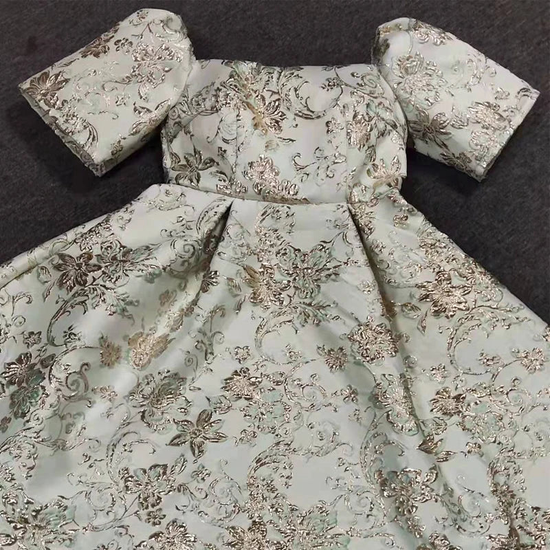 Traditional MD African Dresses For Women Plus Size Tutu Dashiki Print Ankara Gown 2023 Spring Summer Short Sleeve Maxi Dress Ropa Africana - Fashionner