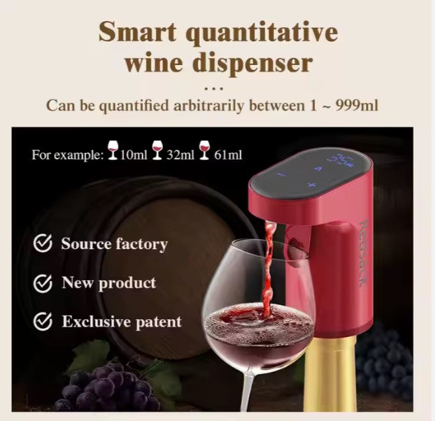 Premium Wine and Alcohol Dispenser – Automatic Drink Dispenser Bottle for Parties & Home Use