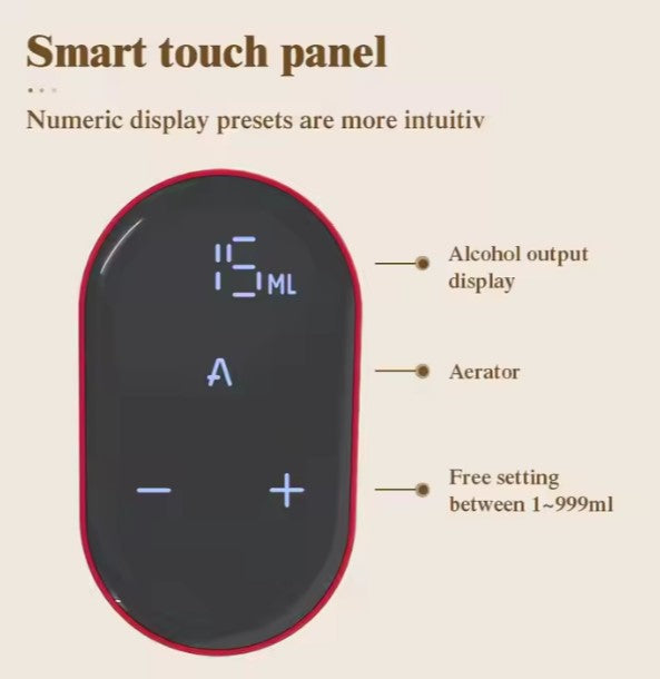 Premium Wine and Alcohol Dispenser – Automatic Drink Dispenser Bottle for Parties & Home Use