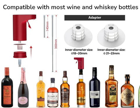 Distributeur de vin et d'alcool Premium – Distributeur de boissons automatique pour les fêtes et la maison