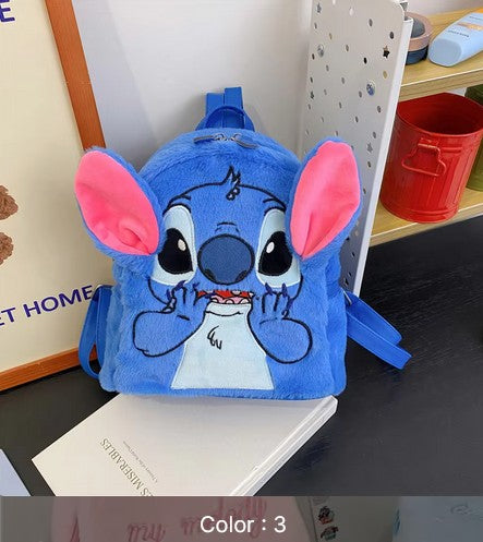 2025 High Quality Sanrios Plush Backpack Cartoon Cute Melody Cinnamon Plush Backpack Toy Girl's Gift