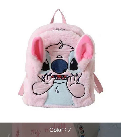 Sac à dos en peluche Sanrios de haute qualité 2025, mignon dessin animé Melody Cinnamon, jouet en peluche pour fille