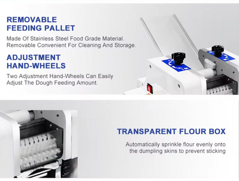 Wonton RM automatic nepali momo dumpling dough wrapping wrapper skin maker molds sealing sheet mould making machine lowest price - Fashionner