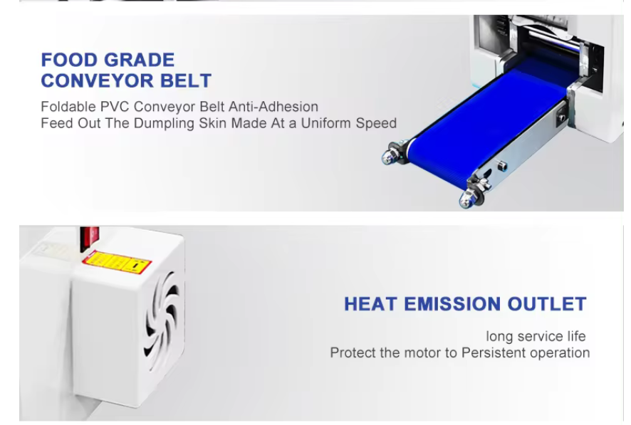 Wonton RM automatic nepali momo dumpling dough wrapping wrapper skin maker molds sealing sheet mould making machine lowest price - Fashionner