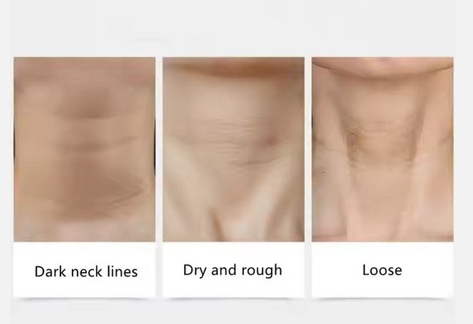 10pcs Goat Milk Hexapeptide Neck Mask Collagen Skin Care