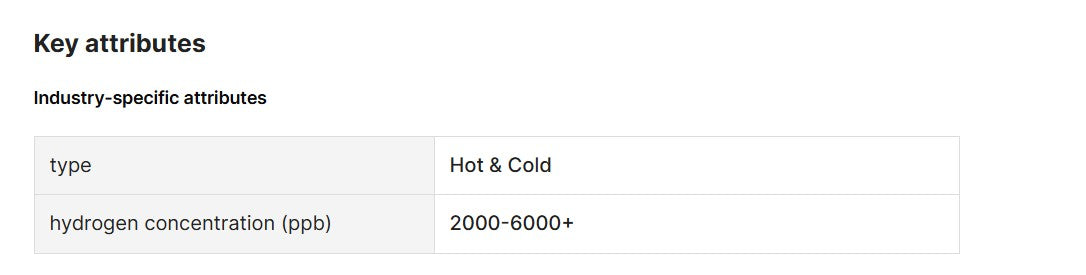 Water Ionizer - Alkaline Water Ionizer - Hydrogen Water Bottle Generator For Home Office & Home
