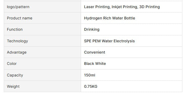 Water Ionizer - Alkaline Water Ionizer - Hydrogen Water Bottle Generator For Home Office & Home