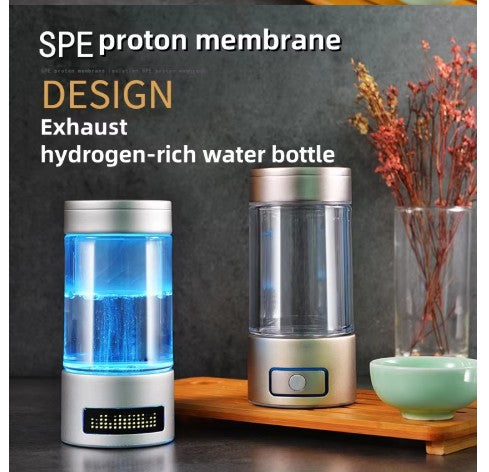 Water Ionizer - Alkaline Water Ionizer - Hydrogen Water Bottle Generator For Home Office & Home