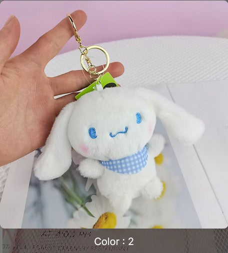 New Japan Figure Stuffed Plush Toys Kuromi Plush My Melody Mini Kawaii Melody Kitten Plush Keychain Wholesale