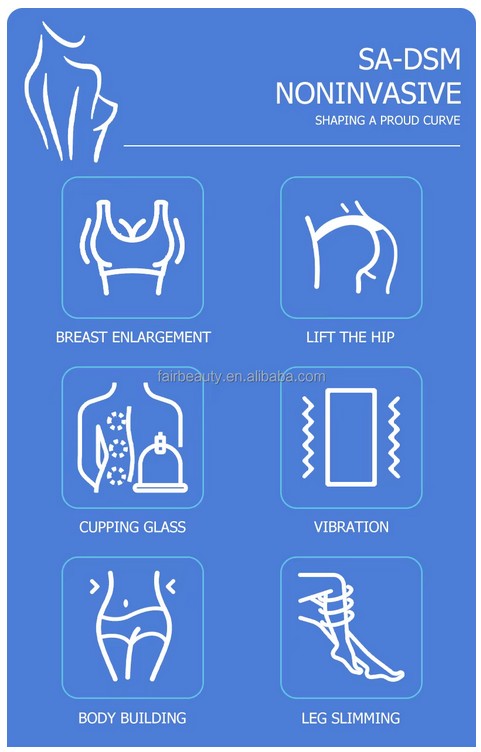 hot sale breast therapy Therapy 29 Cups Suction cupping massager vacuum therapy lymphatic buttocks machine