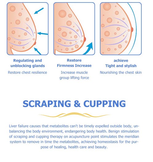 hot sale breast therapy Therapy 29 Cups Suction cupping massager vacuum therapy lymphatic buttocks machine