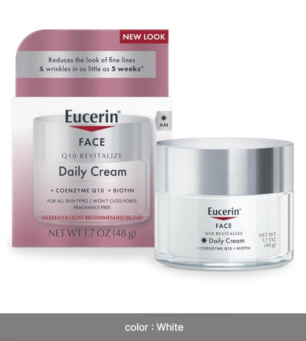 Eucerins Q10 Anti-Wrinkle Night Cream Face Cream Vegan Daily Hydrating Soothing Moisturizer Vitamin Cream Night Cream