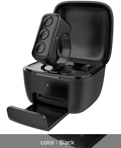 Bague de défilement TikTok, support de téléphone, télécommande pour IOS Android, en plastique, tourne-page pour Kindle et applications, pour les selfies et l'enregistrement vidéo