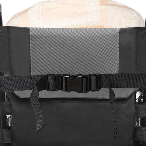 elders Wheelchair Seats Belt Adjustable Safety Harness Fixing Breathable Brace for the Elderly Patients Restraints Straps Brace Support - Fashionner