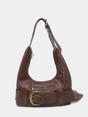Ladies' Old Wash Leather Bag - Fashionner