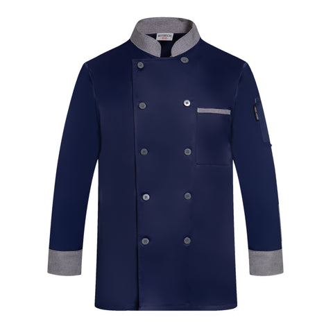 Medium Sleeved Long Sleeved Senior Chef Work Clothes For Men