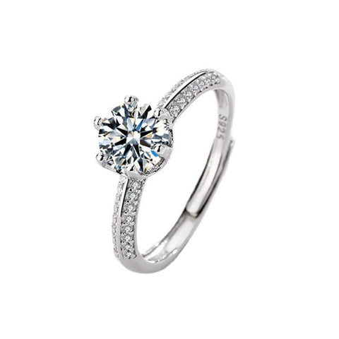 Bague de couple Mozan Diamond un carat