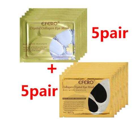 Masque pour les yeux au collagène cristallin