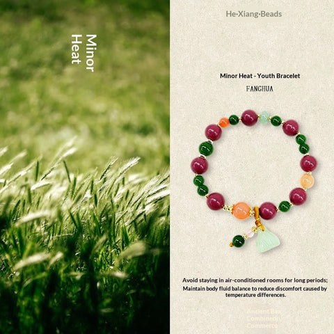 Buy Herbal Incense Bead Bracelet Of The Twenty-Four Solar Terms online at Fashionner.