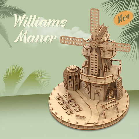 Jouets de Puzzle en Forme de Manoir Williams Simples et Tendance