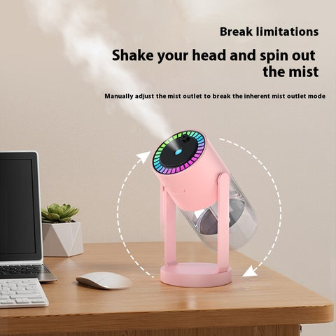 Nouveau projecteur étoile Ciel Haut Lumière Ambiante Humidificateur Petit Portable Anti-Brûlure à Sec Voiture Maison USB Pulvérisateur Tête Rotative