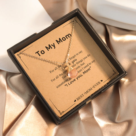 Buy Designer Mothers Day Card Necklace online at Fashionner.