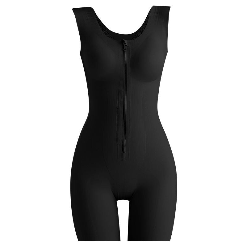 Buy Mermaid Zipper Panel Tummy-control & Buttock-lifting Shapewear Pants online at Fashionner.