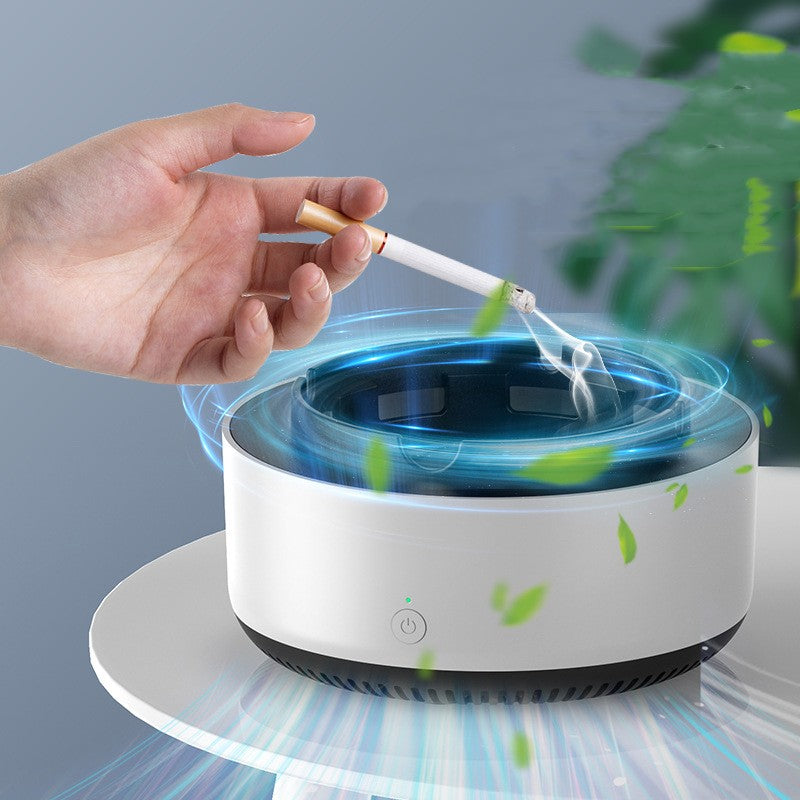 Buy Smoke Removal Air Purification Ashtray Anion Purification Practical Automatic Purifier Ashtray Portable Gadgets For Car Ashtray online at Fashionner.
