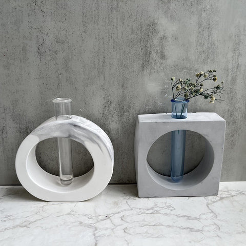 Moule en silicone pour pot de fleurs hydroponique