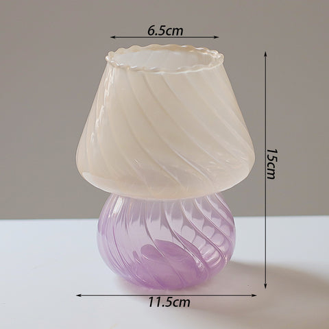 Vase en verre de mode hydroponique créatif