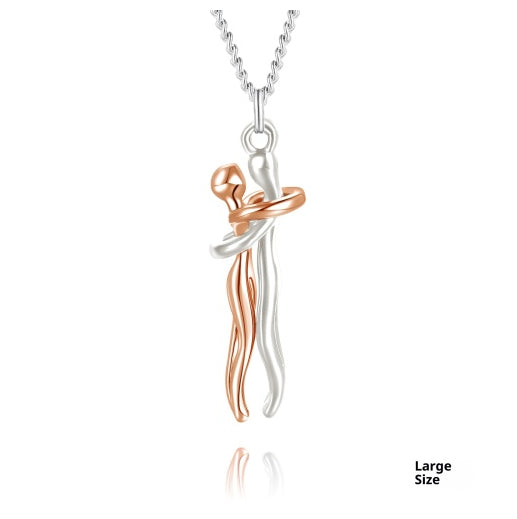 Buy Embrace Emotional Expression Collarbone Pendant Necklace online at Fashionner.