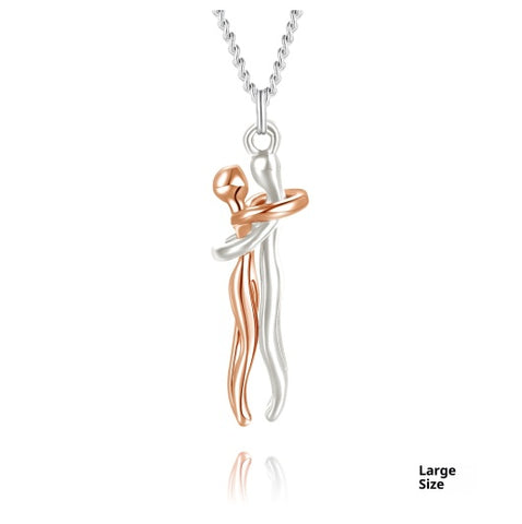 Buy Embrace Emotional Expression Collarbone Pendant Necklace online at Fashionner.