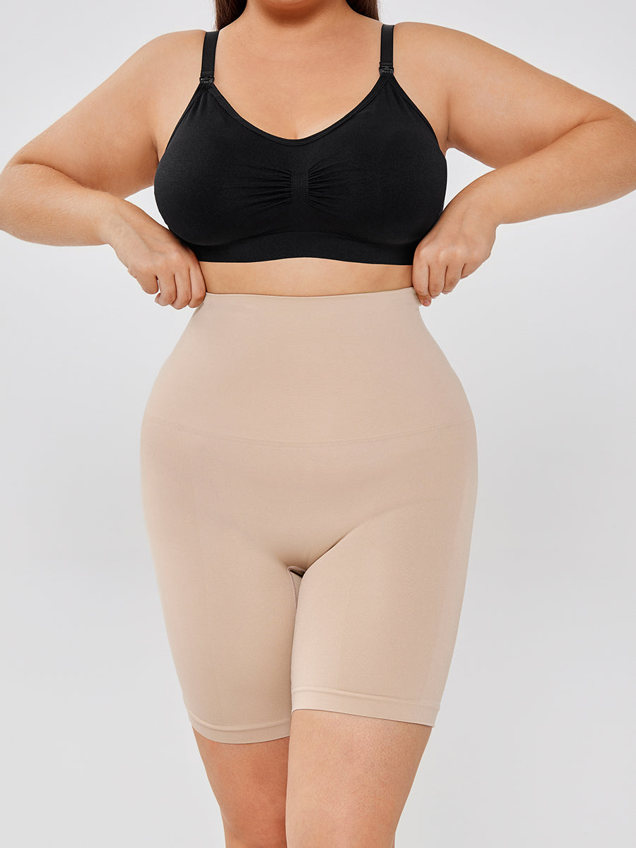 Buy High Waisted Body Shaper Shorts online at Fashionner.