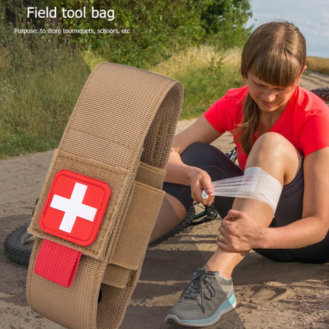 Kit de survie d'urgence pour sports de plein air Trousse de premiers secours de survie sur le terrain