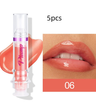 Nouveau Tube Rouge à Lèvres Riche Couleur Lèvre Légèrement Épicé Miel à Lèvres Miroir à Lèvres Brillant à Lèvres Miroir Liquide Rouge à Lèvres