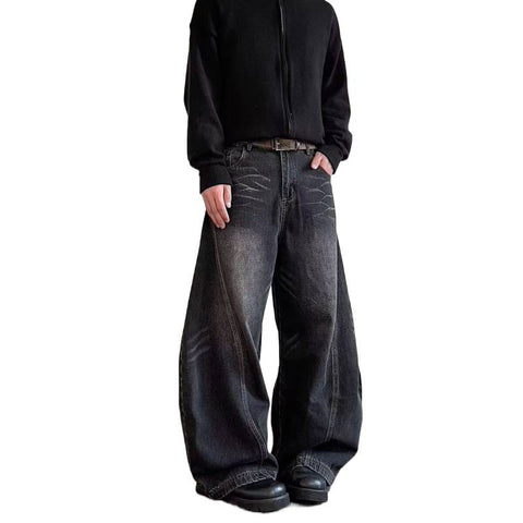 Pantalon large homme polyvalent, aspect haut de gamme, coupe décontractée, style urbain
