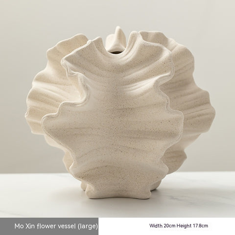 Vase en céramique hydroponique à double usage pour fleurs séchées